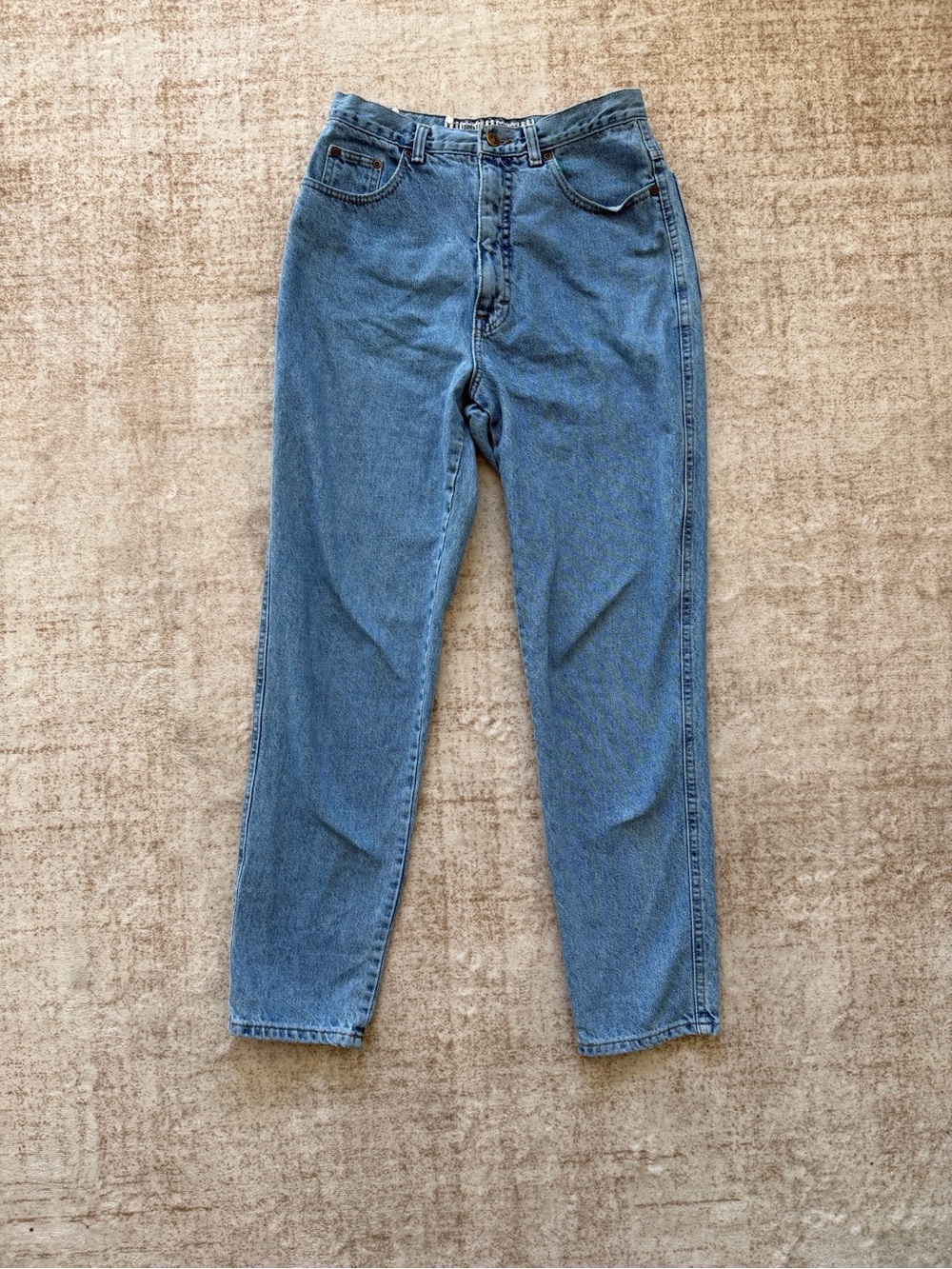 Vintage Forenza High Rise Mom Jeans Light Wash Size 12 Fits 6